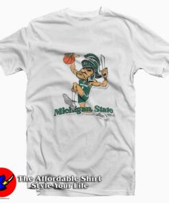 Michigan State Dunking Gruff Sparty Funny T-Shirt Theaffordableshirt Michigan State Dunking Gruff Sparty Funny T-Shirt Theaffordableshirt