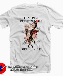 Mick Jagger And Keith Richards Unisex T-shirt It’s Only Rock N Roll But I Like It Mick Jagger And Keith Richards Unisex T-shirt It’s Only Rock N Roll But I Like It