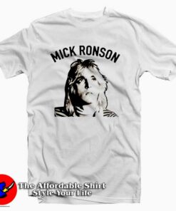 Mick Ronson Blondie T Shirt Mick Ronson Blondie T Shirt
