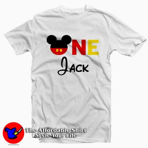 Mickey First Birthday T-Shirt Valentine’s Day