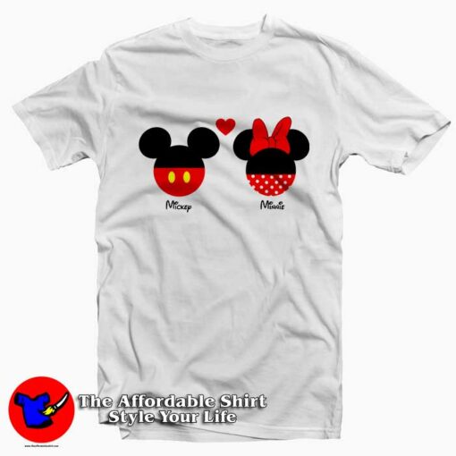 Mickey & Minnie Boobs Tee Shirt