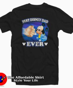 Mickey Mouse Best Dad Ever Unisex T shirt For Gift Father's Day 1