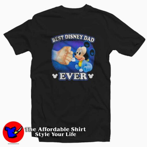 Mickey Mouse Disney Dad Ever Father’s Day T-shirt On Sale