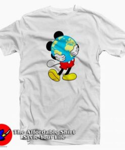Mickey Mouse Earth Day T-Shirt Cheap