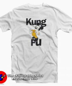 Mickey Mouse Kung Fu Drunkenness T Shirt Cheap 2