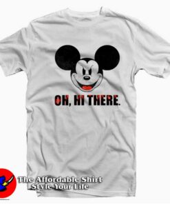 Mickey Mouse Oh Hi There Funnny Halloween T shirt On Sale 1