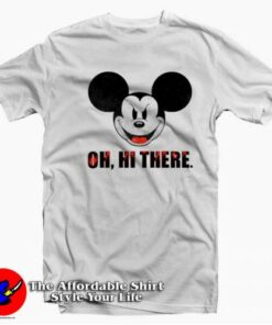 Mickey Mouse Oh Hi There Funnny Halloween T shirt On Sale 2
