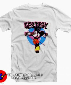 Mickey Mouse Seditionaries Anarchy Destroy T-shirt On Sale 1 Mickey Mouse Seditionaries Anarchy Destroy T shirt On Sale 2