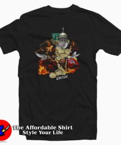 Migos Culture feat Drake Hip Hop Music Rap T shirt On Sale 1