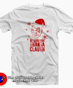 Mike Tyson Santa Claus Tacky Unisex T shirt On Sale 2