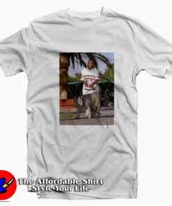 Mike Tyson Walking His Tiger On A Leash T shirt On Sale 1