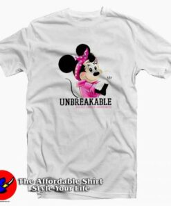 Mikey Unbreakable Breast Cancer Awareness T-Shirt