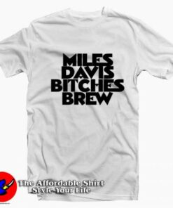Miles Davis Bitches Brew Graphic Unisex T shirt On Sale 2