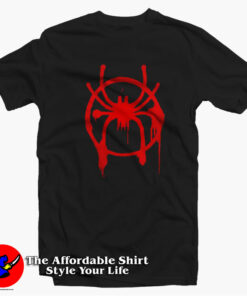 Miles Morales Spider Logo Spider Man Unisex T shirt On Sale 1