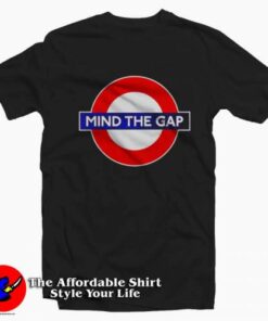 Mind The Gap Vintage Graphic Unisex T-Shirt On Sale 1 Mind The Gap Vintage Graphic Unisex T Shirt On Sale 2