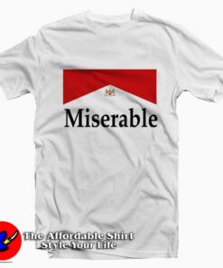Miserable Insipred Marlboro Tee Shirt Miserable Insipred Marlboro Tee Shirt