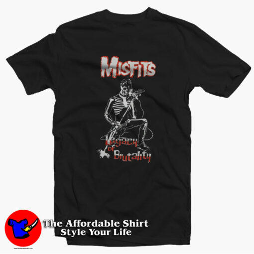 Misfits Band Legacy of Brutality Vintage Unisex T-shirt On Sale