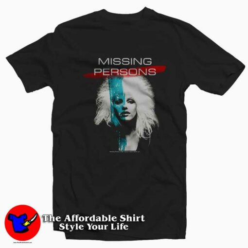 Missing Persons Bozzio Graphic Unisex T-Shirt On Sale