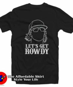 Mississippi State Rowdey Jordan Lets Get Rowdy T shirt On Sale 2