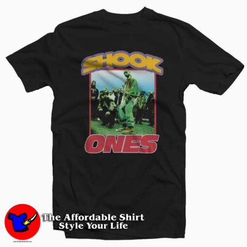 Mobb Deep Shook Ones Vintage Unisex T-shirt On Sale