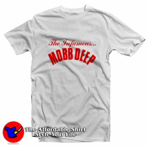 Mobb Deep The Infamous Rap Graphic T-Shirt On Sale