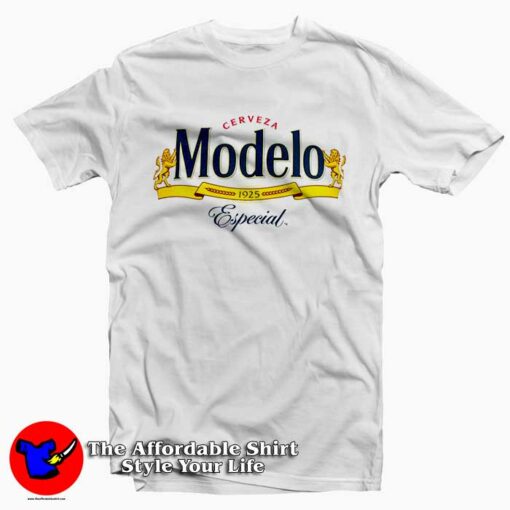 Modelo Especial Modelo Cerveza 1925 T-shirt Cheap