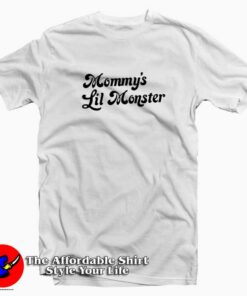 Mommy's Lil Monster Graphic T Shirt Cheap 1