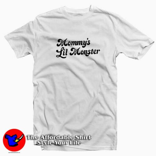 Mommy’s Lil Monster Graphic T-Shirt Cheap