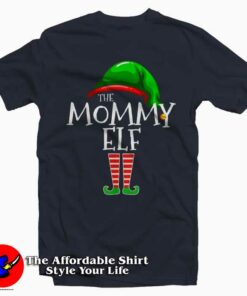 Mommy Elf Family Christmas T Shirt For Gift Easter Mom 1