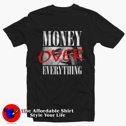 Money Over Everything Vintage Unisex T-Shirt On Sale