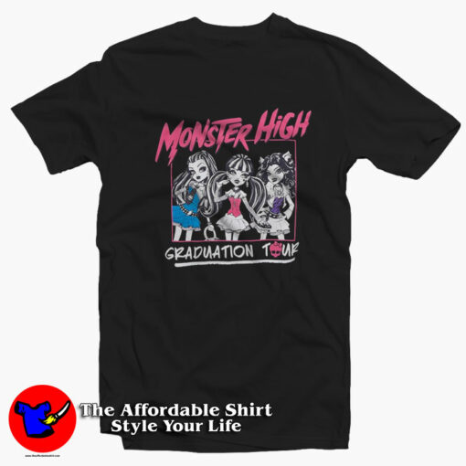 Monster High Graduation Tour Unisex T-Shirt On Sale