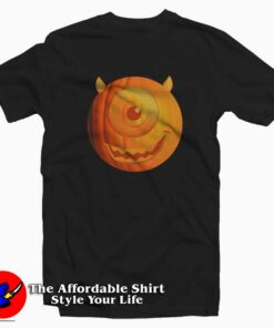 Monsters University Mike Pumpkin T shirt On Sale 1