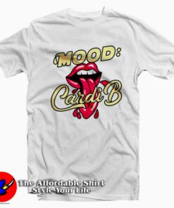 Mood Cardi B Lip Unisex T-shirt On Sale Mood Cardi B Lip Unisex T-shirt On Sale