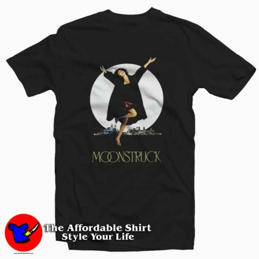 Moonstruck 80s Romantic Comedy T-Shirt On Sale