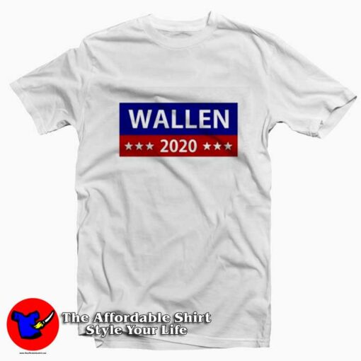 Morgan Wallen For President 2020 Unisex T-shirt On Sale