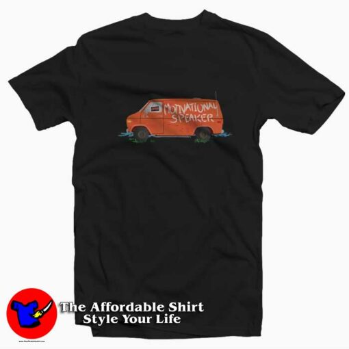 Motivational Speaker Van Premium Unisex T-shirt On Sale