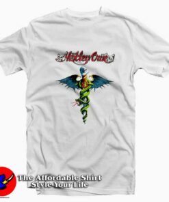 Motley Crue Dr Feel Good Album Heavy Metal T shirt On Sale 1