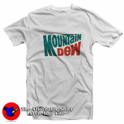 Mountain Dew Soda Logo Vintage Unisex T-Shirt On Sale