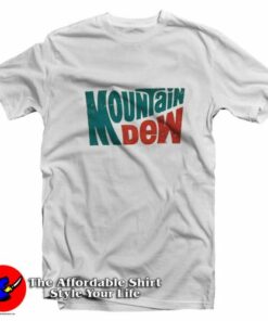 Mountain Dew Soda Logo Vintage Unisex T Shirt On Sale 2