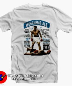 Muhammad Ali Famous Quotes Unisex T-shirt On Sale Muhammad Ali Famous Quotes Unisex T-shirt On Sale