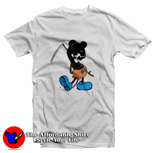 Music Vintage Retro Reaper Rodent Halloween T-Shirt On Sale