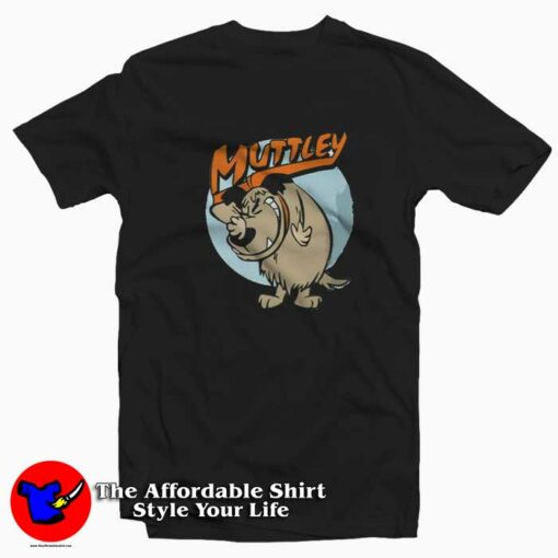 Muttley Sidekick Cartoon Dog Fictional T-shirt On Sale