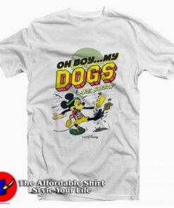 My Dogs Are Barking Disney Cheap Unisex T-Shirt On Sale 1 My Dogs Are Barking Disney Cheap Unisex T Shirt On Sale 2