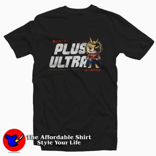 My Hero Academia All Might Plus Ultra T-shirt On Sale