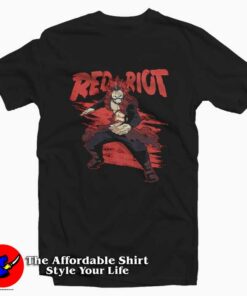 My Hero Academia Red Riot Unisex T shirt On Sale 1