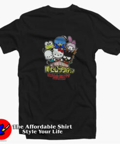 My Hero Academia x Hello Kitty And Friends T shirt On Sale 1