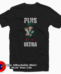 My Heroes Academia Plus Ultra Izuku T shirt On Sale 1