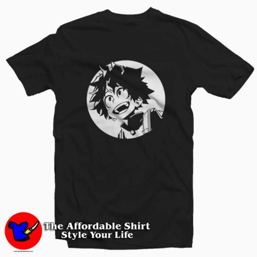 My Heros Academia Midoriya Anime T-shirt On Sale