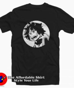 My Heros Academia Midoriya Anime T-shirt On Sale