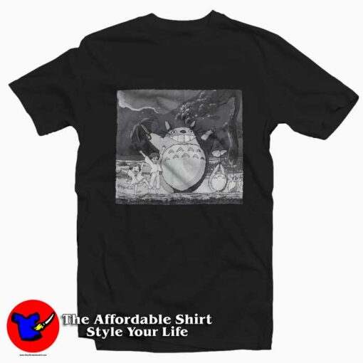 My Neighbor Totoro And Friend Graphic T-Shirt On Sale